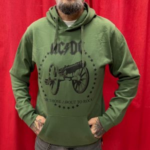 SUDADERA CAPUCHA AC/DC