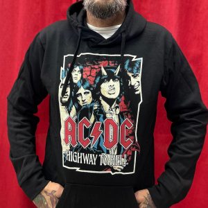 SUDADERA CAPUCHA AC/DC