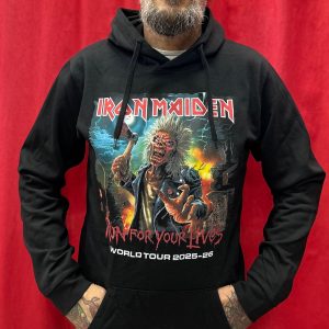 SUDADERA CAPUCHA  IRON MAIDEN