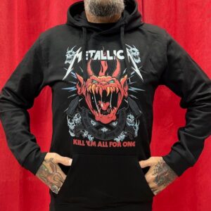 SUDADERA CAPUCHA METALLICA