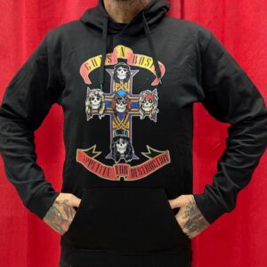 SUDADERA CAPUCHA GUN´S ROSES