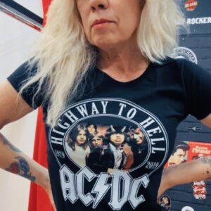 CAMISETA CHICA AC/DC