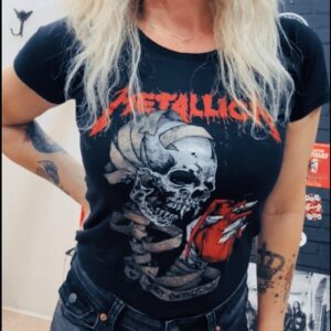 CAMISETA CHICA METALLICA