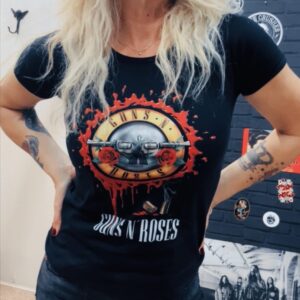 CAMISETA CHICA GUN´S ROSES