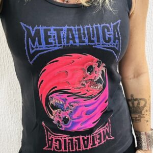 CAMISETA CHICA METALLICA